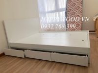 GIƯỜNG 1M6 HỘC KÉO - PHẢN 4 CÁNH MỞ